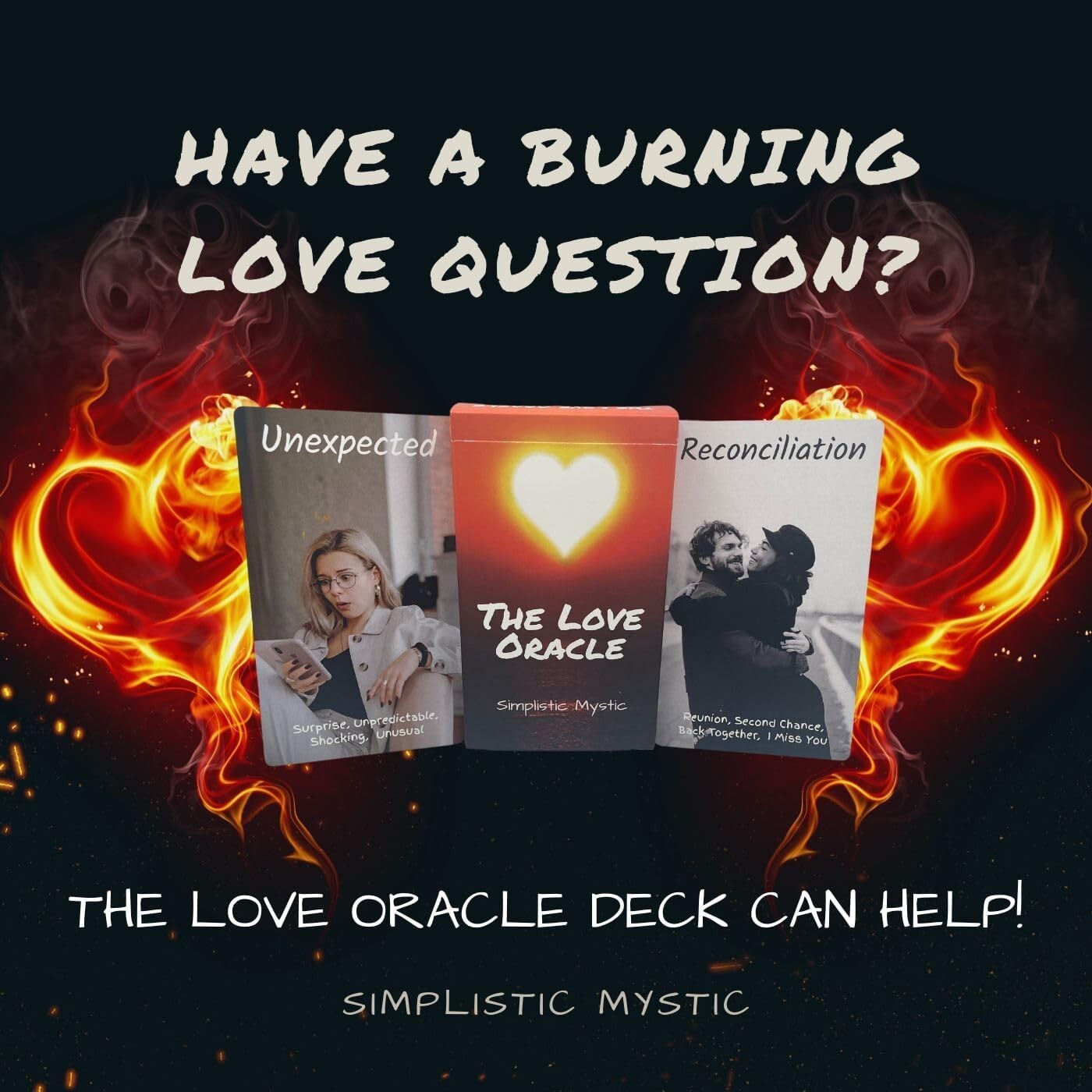 Versatile Love Oracle: 54-Card Collection for Self-Discovery in Relationships