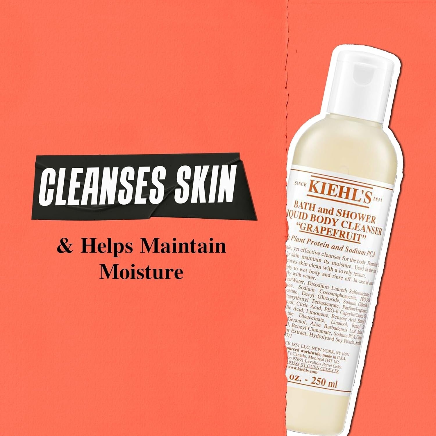 Daily Use Grapefruit Hydrating Body Wash - Gentle on Skin, Refreshing Aroma