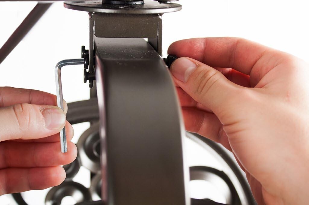 Weather-Resistant Navigator Hose Reel - Holds 125ft, Elegant Bronze Finish