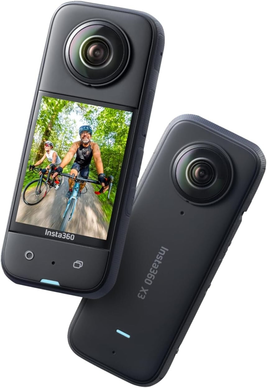 X3 360 Action Camera: Stunning 5.7K Video, AI Editing & Live Streaming