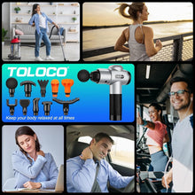 Load image into Gallery viewer, Ergonomic Massage Gun for Whole Body Relief - Ideal Gifts for Any Occasion