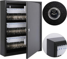 Load image into Gallery viewer, Heavy-Duty Metal Key Cabinet for Homes &amp; Offices - Lockable &amp; Easily Mounted