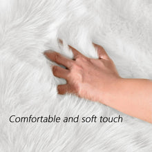 Load image into Gallery viewer, 5x7 High Pile Fluffy Faux Fur Rug - Durable Stain Resistant for Cozy Spaces