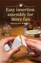 Load image into Gallery viewer, Compact DIY Miniature Café Dollhouse - Relaxing Craft Experience with LED