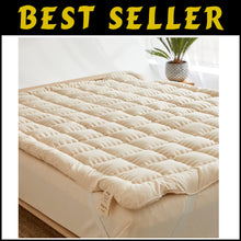 Load image into Gallery viewer, Luxury Handmade Organic Wool Mattress Topper - Moisture-Wicking, Medium Firm