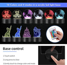 Load image into Gallery viewer, Transform Your Space with 12 Acrylic Sheets &amp; LED Lamp Bases - Perfect for Gifts