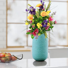 Load image into Gallery viewer, Elegant Spring Faux Flower Bouquet - 2pc Dahlia, Morning Glory &amp; Ranunculus Mix