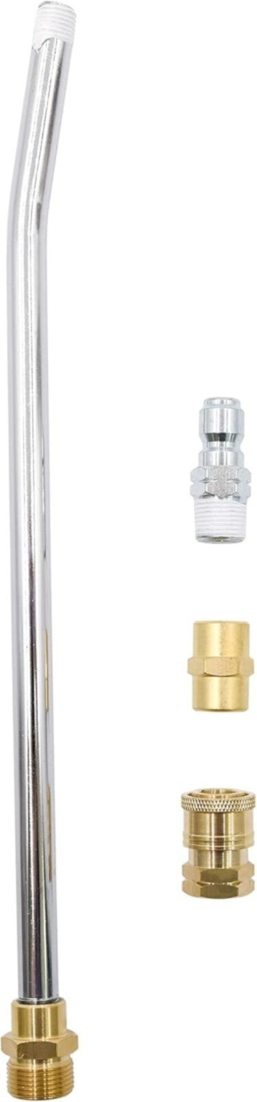 Durable 18ft Telescoping Lance for Pressure Washers - Fiberglass & Metal Combo