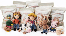 Load image into Gallery viewer, Amigurumi Farm Animal Crochet Kit - Beginner-Friendly with Video Tutorials