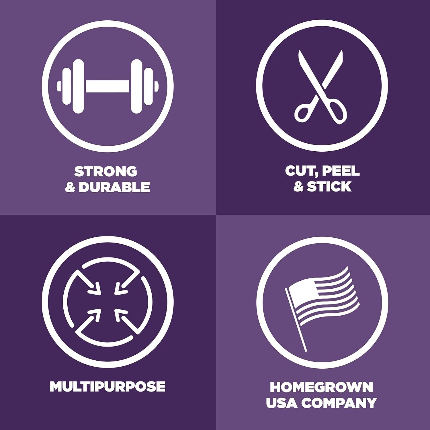 12 Heavy Duty Clear Tape Rolls - 60 Yards Each, Waterproof for All Packing Needs