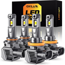 Load image into Gallery viewer, Cool White LED Light Bulbs Combo - H11 9005, 82K Lumen Upgrade for All Vehicles