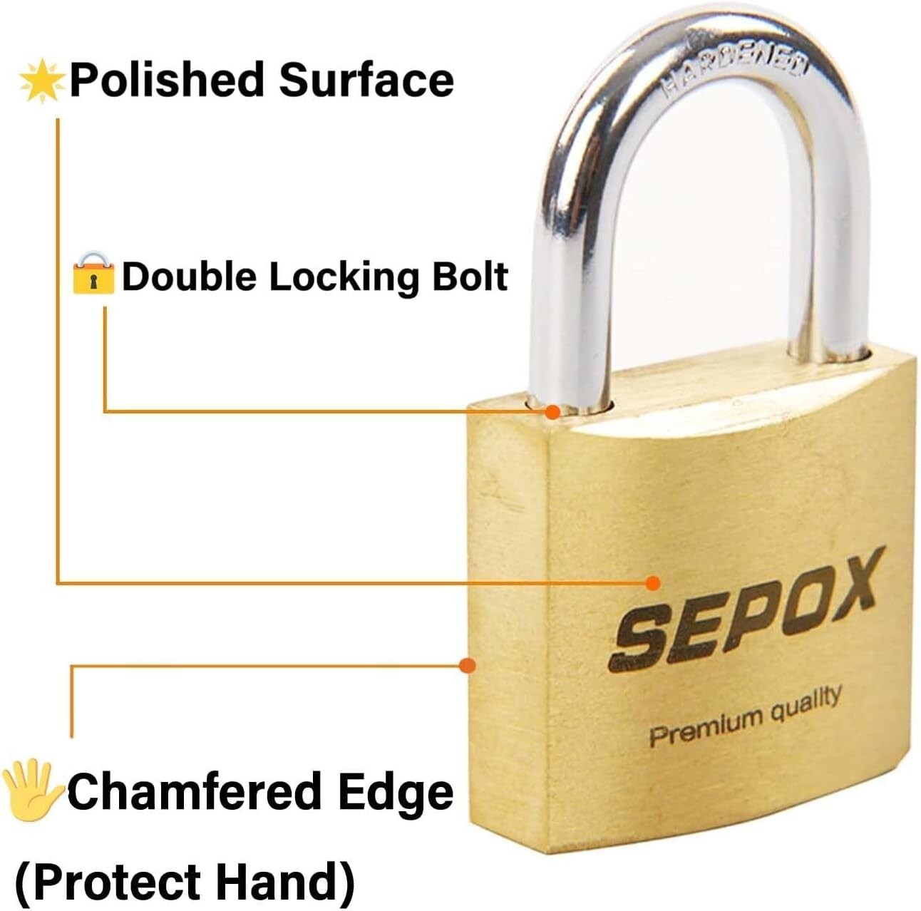 Durable Weather-Resistant Brass Padlock Set - 36 Pcs with User-Friendly Keys
