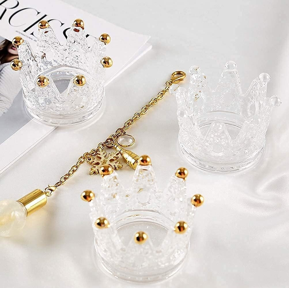 Gold Glass Votive Candle Holder Set of 12 - Ideal for Weddings and Celebrations