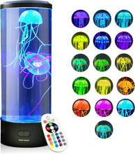 Load image into Gallery viewer, 16-Color Changing Jellyfish Aquarium Lamp - LED Night Light with Remote Control