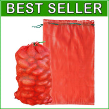Load image into Gallery viewer, Extra Large 21 x 32 Inch Mesh Vegetable Storage Bags - 60 lbs Capacity