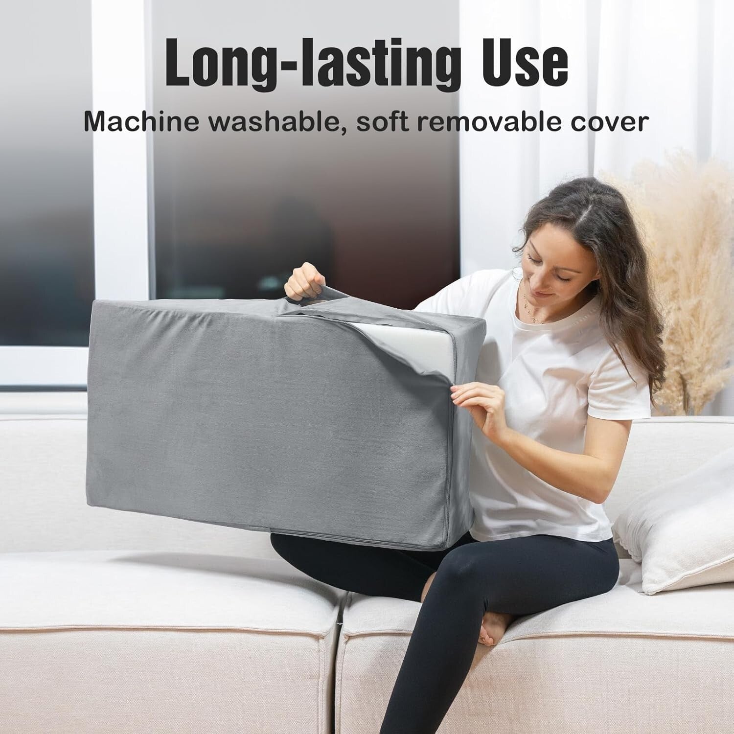 Lightweight Double-Sided Leg Elevation Pillow - Ideal for Swelling & Pain Relief