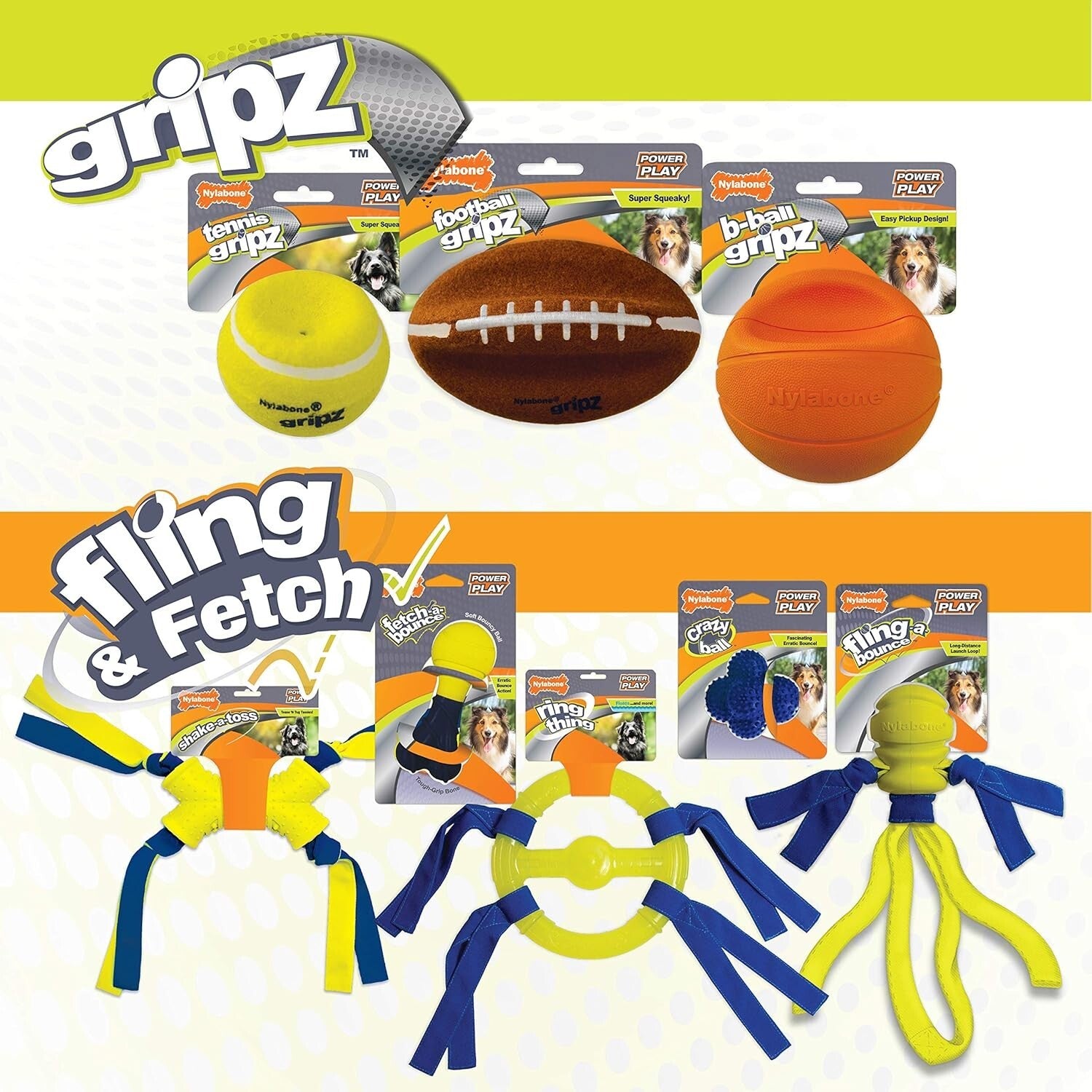 Unique Soft Gripz Tennis Balls for Large Dogs - Set of 4 Perfect for Fetch