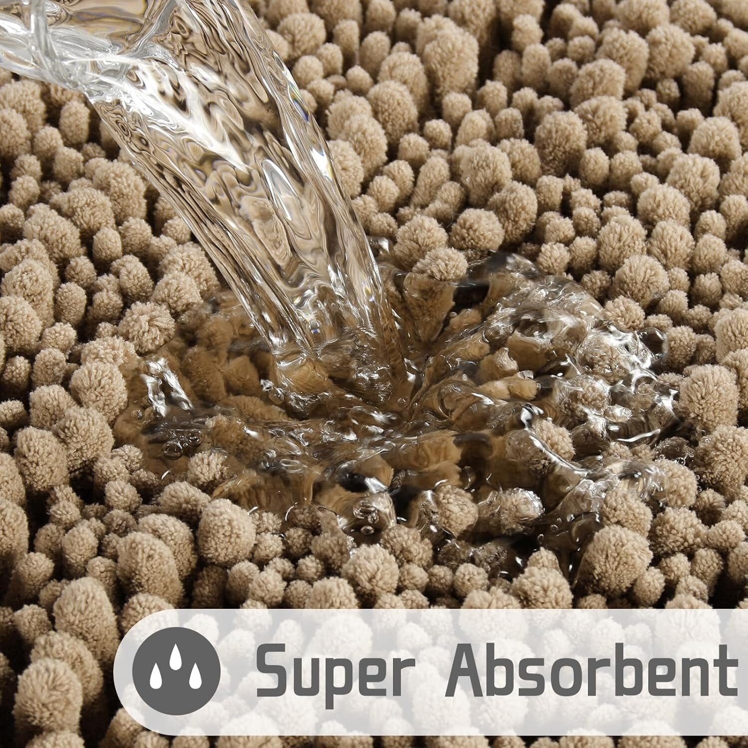 Soft Chenille Bath Runner Rug - 70" x 24", Ideal for Bathrooms & Nurseries