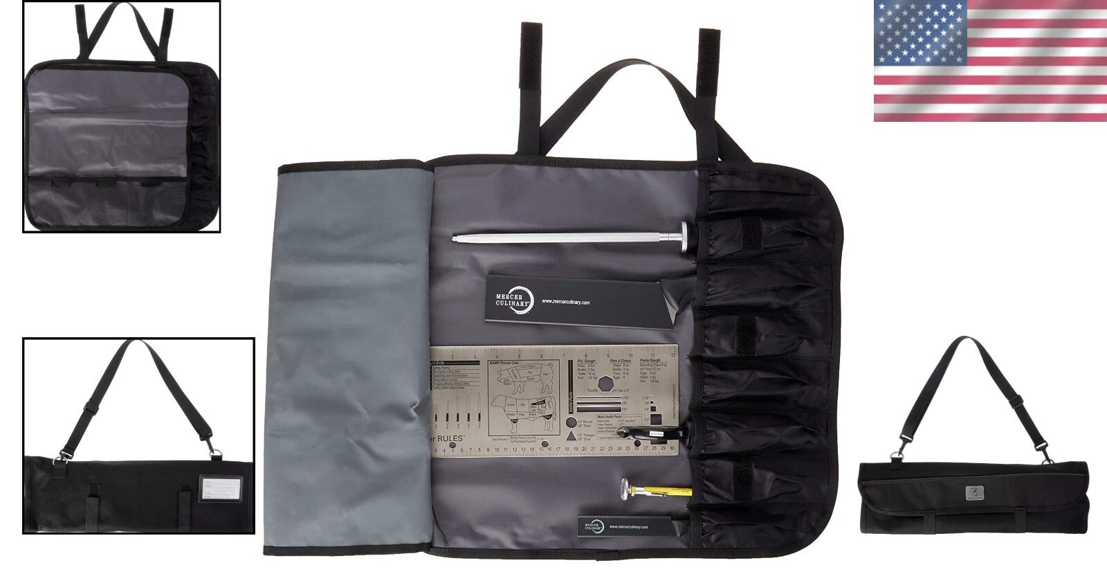 Complete 9-Piece Culinary Kit in Portable Case - Your Gourmet Kitchen Essentials