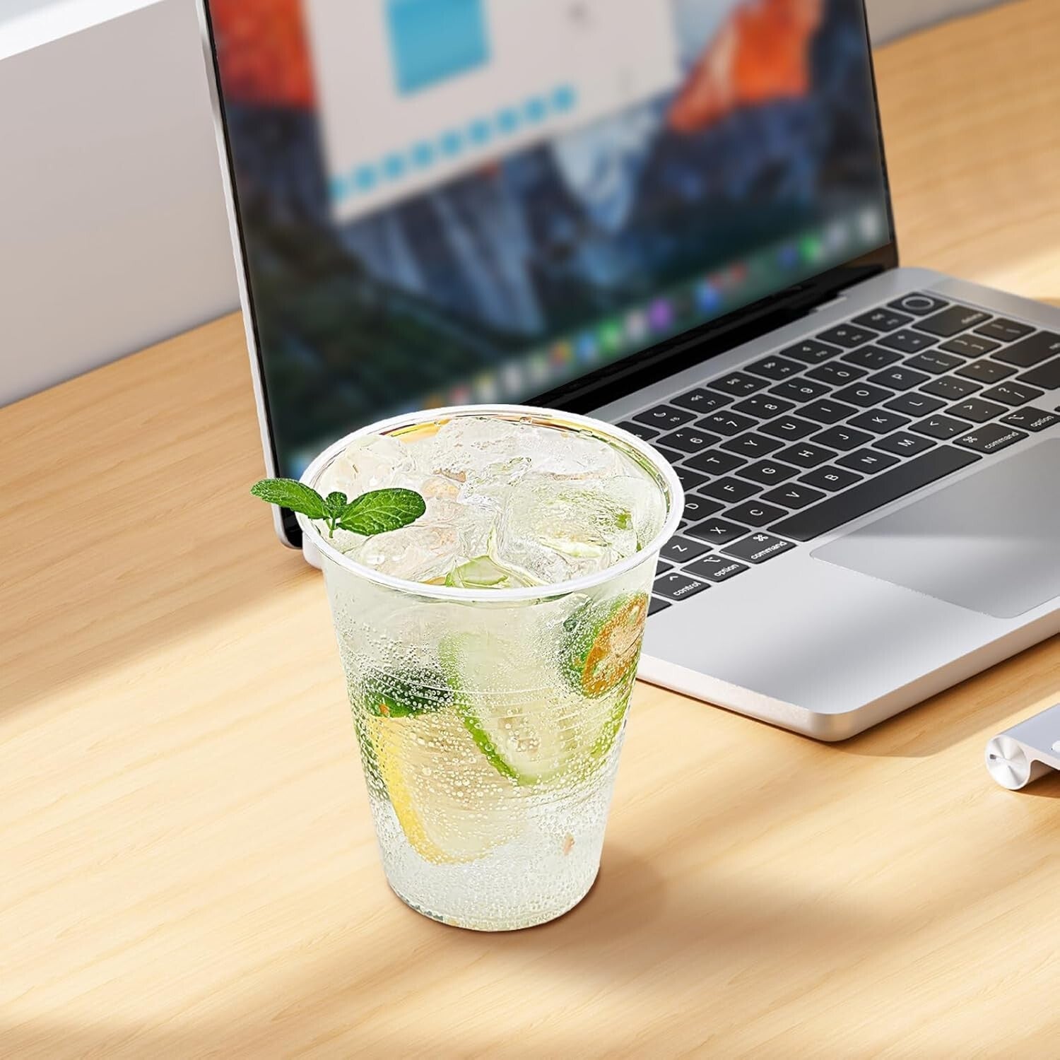 1000 Count Clear Plastic Cups, 12 oz - Perfect for Smoothies, Iced Drinks & More