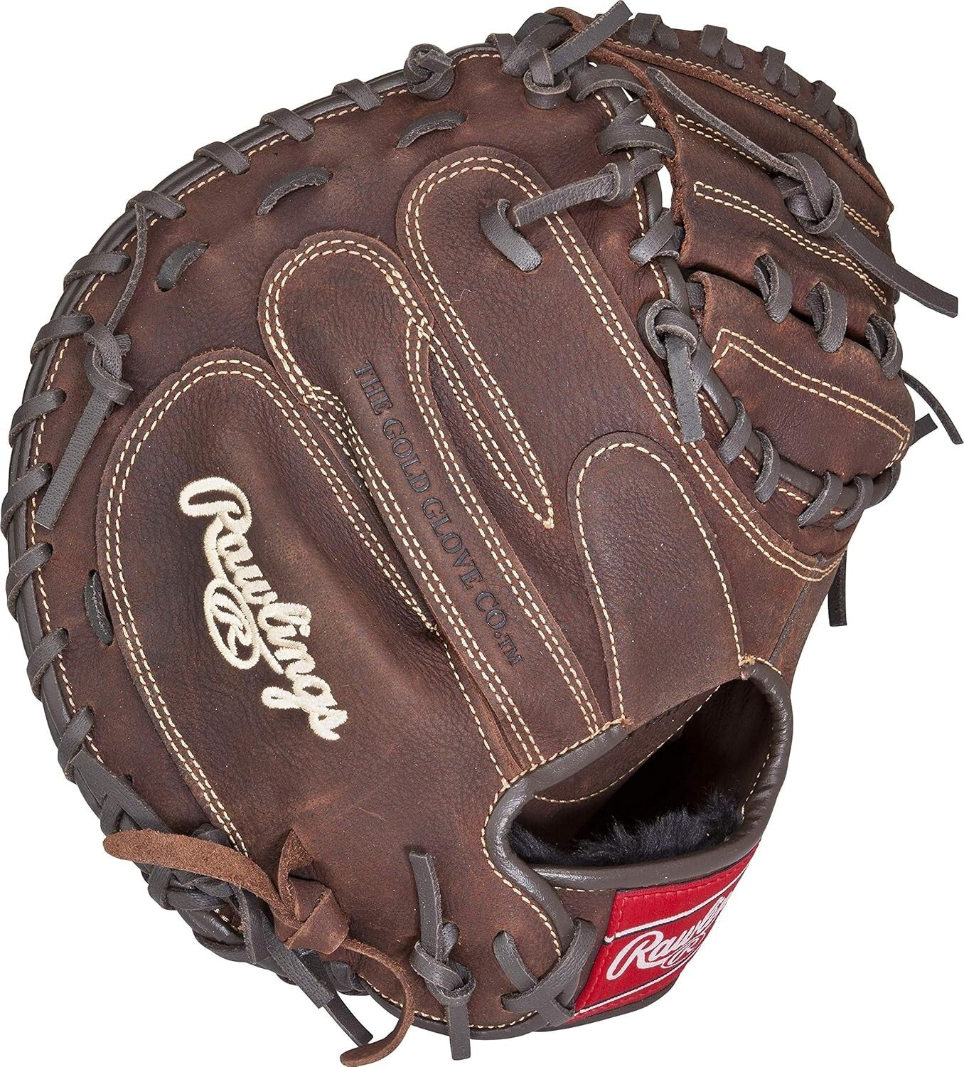 Adjustable 33-Inch Adult Catcher's Mitt with Zero Shock Padding - Unisex Design