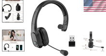 Load image into Gallery viewer, Comfortable Bluetooth Headset with Dual Device Connection &amp; Noise Cancellation