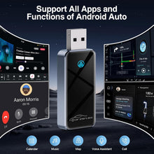 Load image into Gallery viewer, 2024 Slim Wireless Android Auto Adapter - Automatic Connection with USB C/A