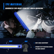Load image into Gallery viewer, Multi-Functional Rechargeable LED Work Light with Hooks &amp; USB Output, 3000LM