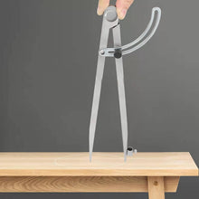 Load image into Gallery viewer, Precision 24-Inch Compass with Wing Divider - Ideal for Woodworking &amp; Geometry