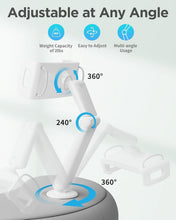 Load image into Gallery viewer, Flexible 360° Adjustable Tablet Stand Pillow - Compatible with iPhone and Kindle