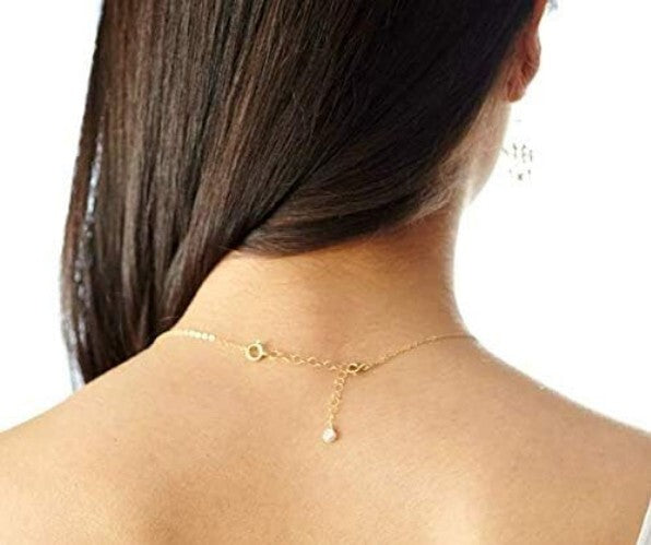 14K Gold Adjustable Necklace Extender 2-4 Inch for Elegant Jewelry Versatility