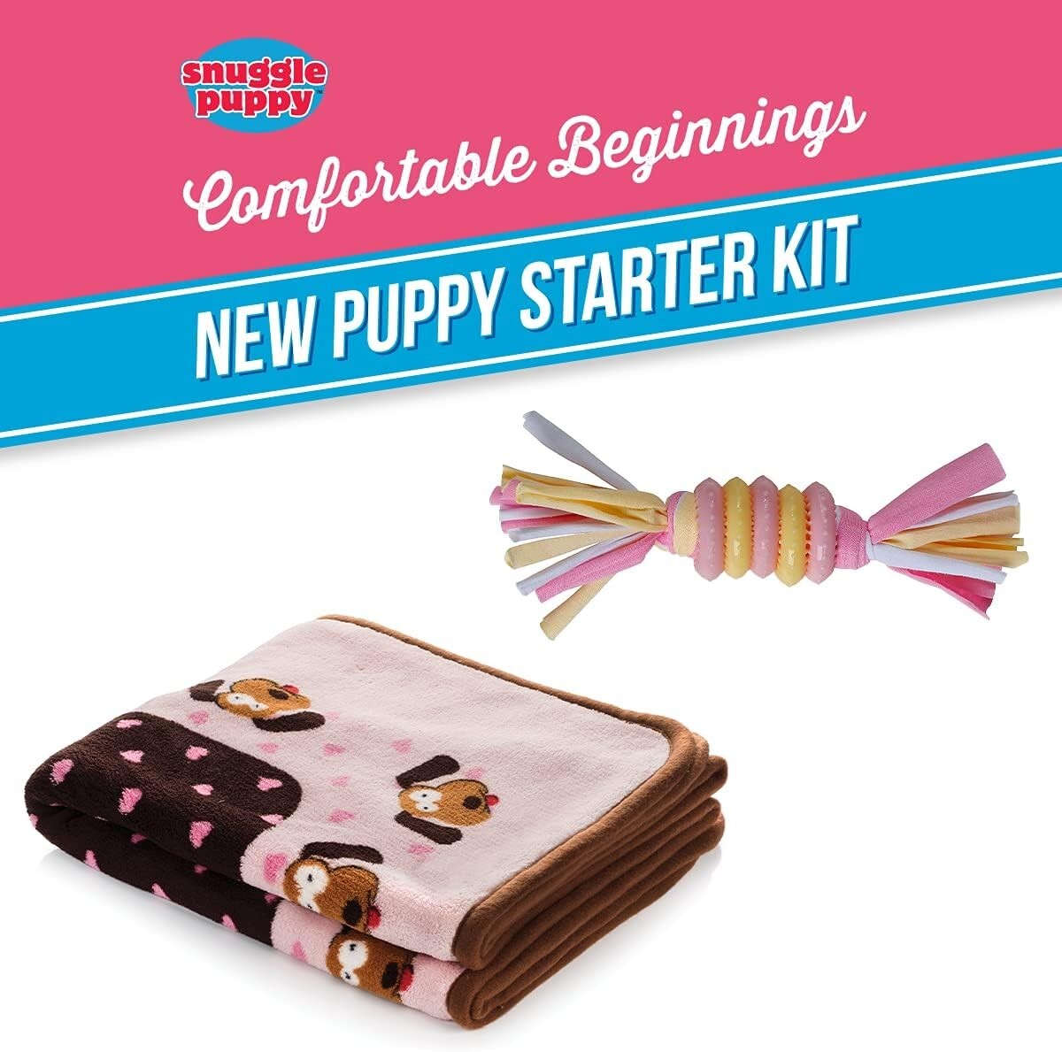 Comprehensive Snuggle Puppy Starter Kit - Ultimate Comfort for New Dogs