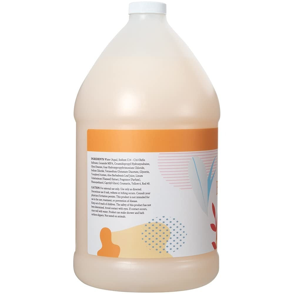 Cruelty-Free Nourishing Body Wash with Tropical Coconut Mango - Gallon Refill
