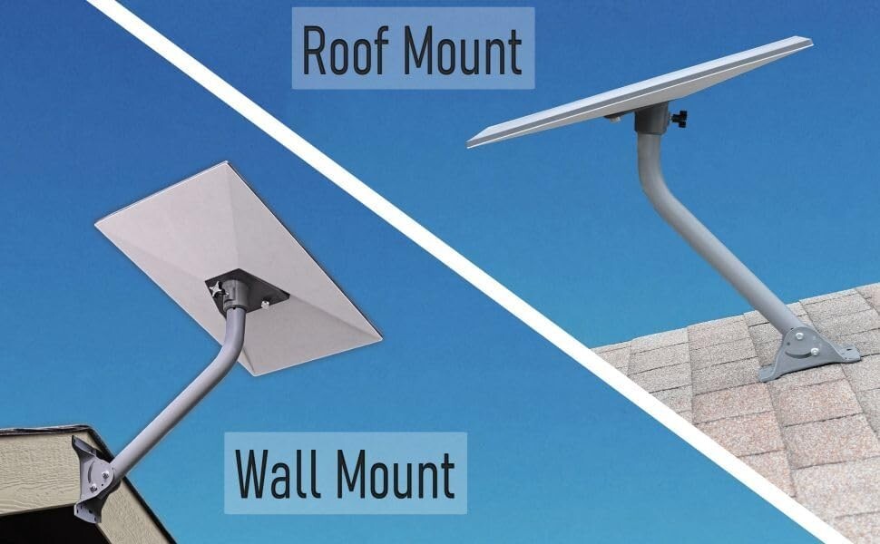 Elevated Gen3/V3 Starlink Mount Kit for Optimal Signal Reception - 22" Height