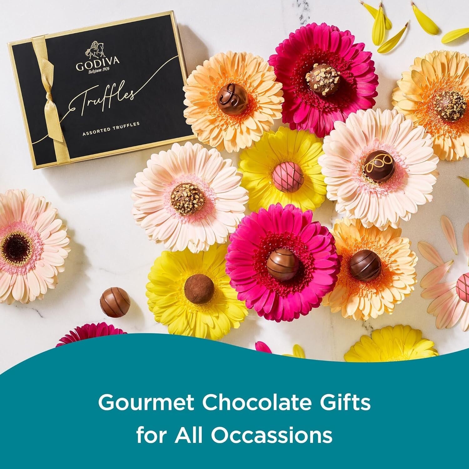 Gourmet Assorted Chocolate Truffle Gift Box - 24pc Elegance for Any Occasion