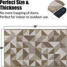 Load image into Gallery viewer, Versatile 36"x59" Indoor Doormat - Low Profile Non-Slip Carpet for Hallways