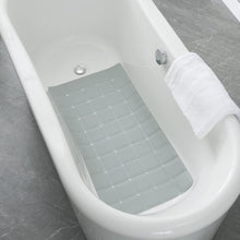 Load image into Gallery viewer, Premium Non-Slip Silicone Bath Mat - Jumbo Size for Textured Tubs, 35.8x17.7