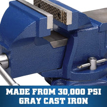 Load image into Gallery viewer, Compact 4-Inch Bench Vise with Strong Anvil Surface - Ideal for Home Projects
