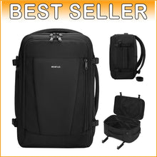 Load image into Gallery viewer, Functional Travel Backpack with Luggage Sleeve &amp; Expandable Water Bottle Pocket