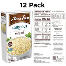 Load image into Gallery viewer, Original 10oz Couscous Mix - 12 Boxes of Fluffy Mediterranean Flavor, Easy Prep