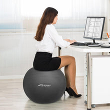 Load image into Gallery viewer, Premium Anti-Burst Yoga Ball: 5 Sizes from 45cm to 85cm for Fitness &amp; Stability