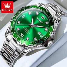 Load image into Gallery viewer, Premium Men's Watch: 30M Waterproof Big Dial with Stylish Stainless Steel Band