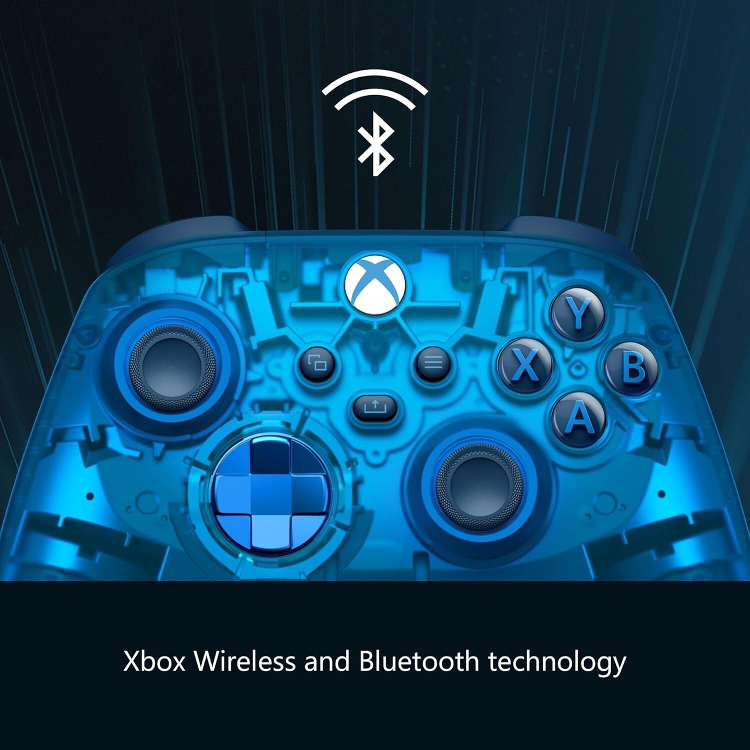 Customizable Sky Cipher Wireless Controller - 40 Hours Battery Life & Bluetooth