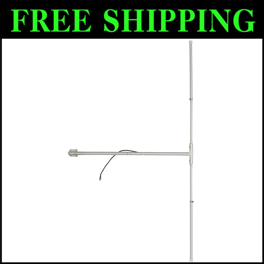 Adjustable VSWR Low Loss 1/2 Wave FM Dipole Antenna for Pro Transmitters