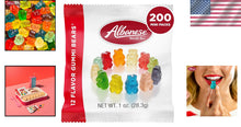Load image into Gallery viewer, World's Best 12 Flavor Gummi Bears - Gluten Free &amp; Low Sodium Candy Pack