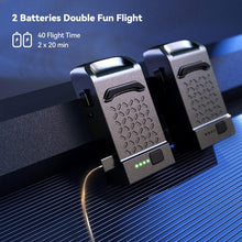 Load image into Gallery viewer, Portable U11S Drone with 4K Camera &amp; GPS - FAA Compliant, 2 Batteries Included