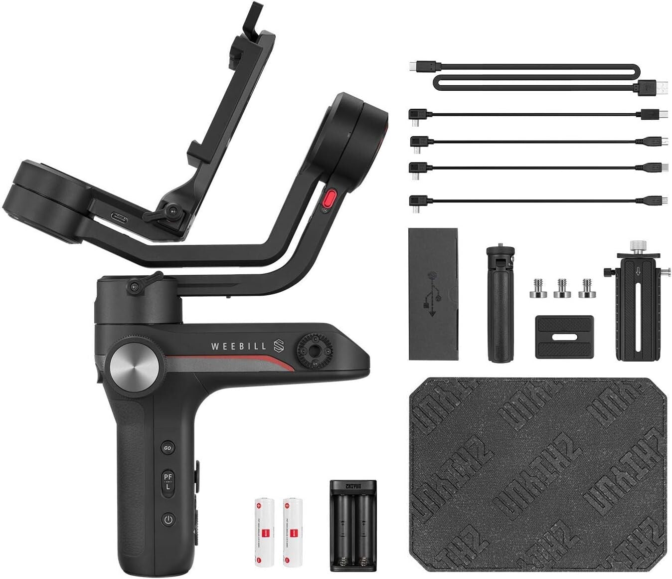 Official Weebill S Gimbal Stabilizer: 14-Hour Battery Life, 3-Axis Stabilization