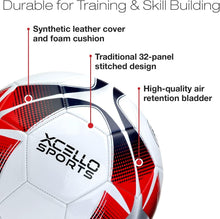 Load image into Gallery viewer, Official Size Soccer Balls with Unique Graphics - Durable 24 Pack for Teams