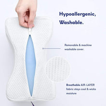 Load image into Gallery viewer, Hypoallergenic Memory Foam Knee Pillow - Alleviate Back Pain &amp; Enhance Sleep