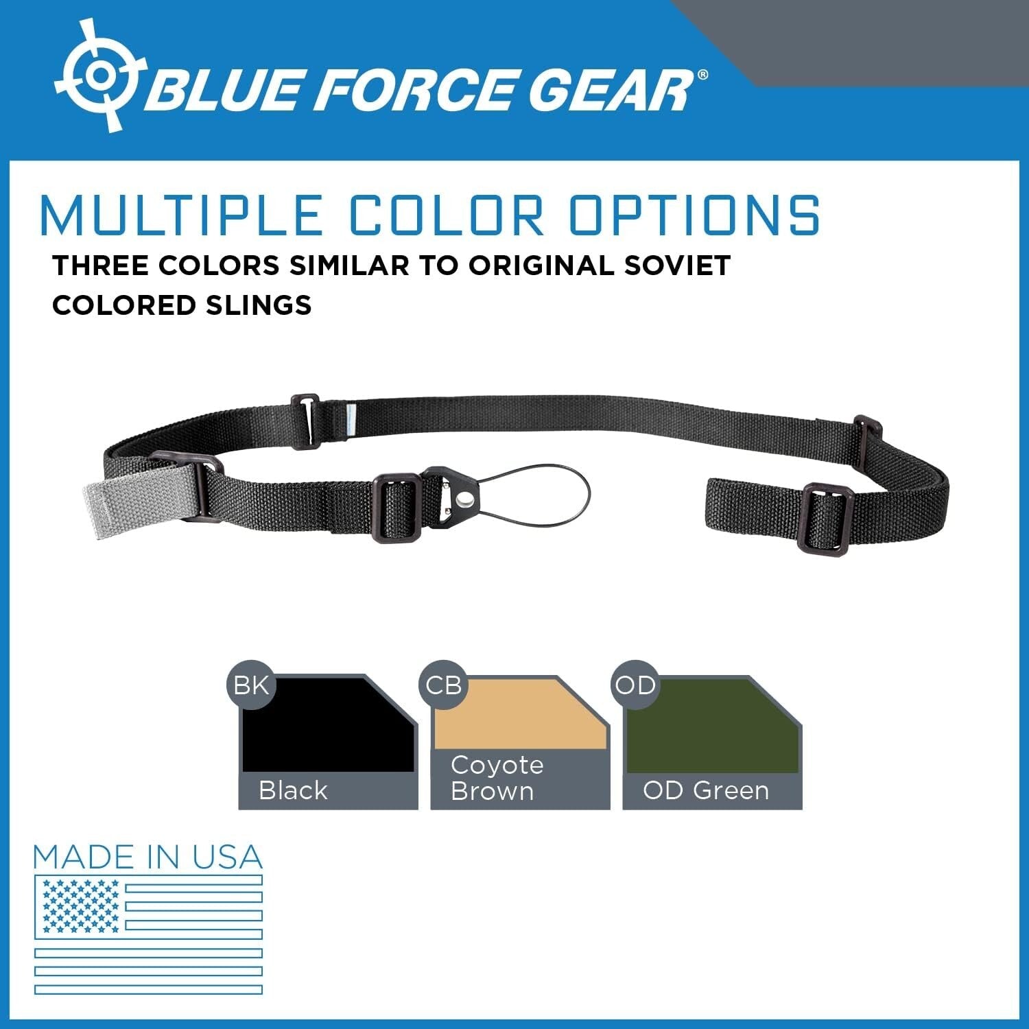 Universal Adjustable 2 Point Sling for AK | Enhanced Comfort & Stability